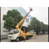 Buy cheap Straight Arm Manlift Telescopic Type Bucket Boom Aerial Lift Truck 18m 20m 22m from wholesalers