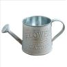 Buy cheap pastoral style iron metal flower vase/watering can /garden planter with rope from wholesalers