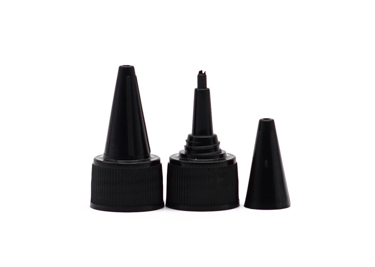 Non Spill Plastic 24mm Twist Top Screw Cap High Sealed