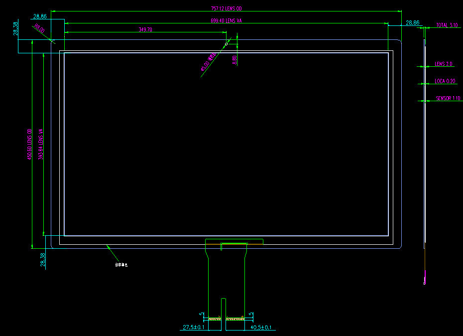 32 Inch Capacitive Touch Screen With Windows And Android Systems USB Interface
