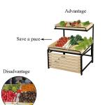 Convenience Store Fruit And Vegetables Shelves Supermarket Rack