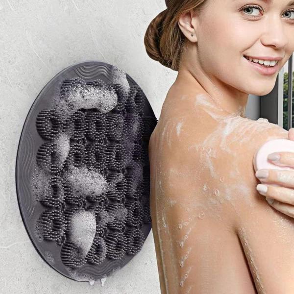 Buy cheap Silicone Scrubber Bath Massage Pad Nontoxic Washable For Body from wholesalers
