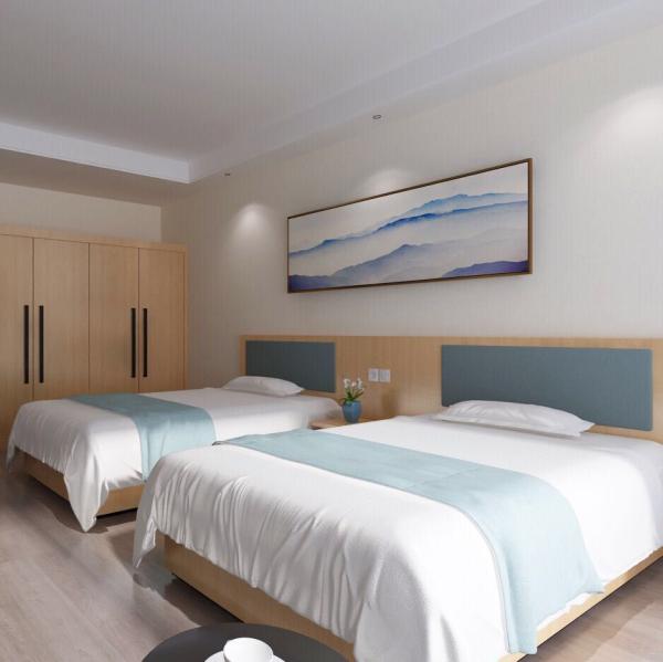 Buy cheap Solid Wood Base Hotel Style Bedroom Furniture ，Hotel Guest Room Furniture from wholesalers