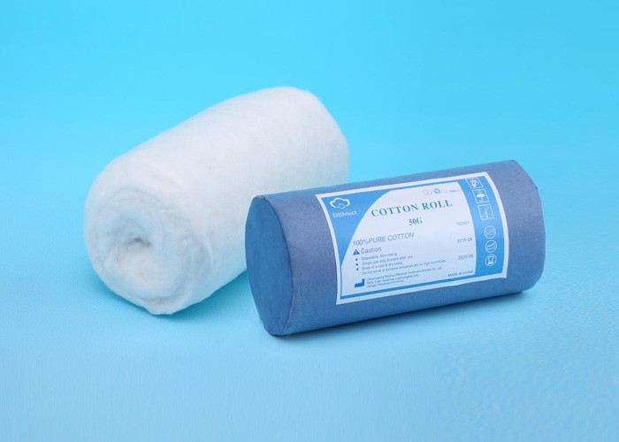 Absorbent 100% Bleached Medical Cotton Wool Roll Disposable