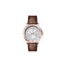 Buy cheap Nickel Free Alloy Case Genuine Leather Wrist Watch 43mm Case Size CE Certification from wholesalers