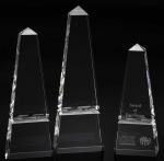 Buy cheap washington grooved crystal tower/blank tower obelisk crystal award/3d laser from wholesalers