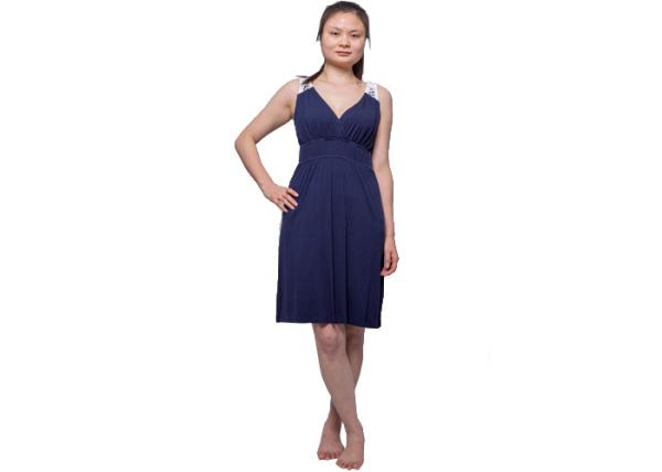 Buy cheap Sleeveless Womens Summer Nightwear Womens Cotton Pajamas Night Dress from wholesalers