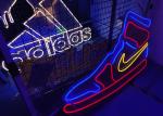 12VDC Acrylic Silicone Led Neon Shoes Billboard 200cm