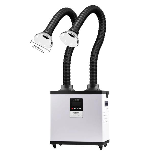 Buy cheap FED200 Welding Smoke Absorber , Double Fume Extractor For Nail Salon / Moxibustion from wholesalers