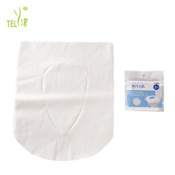 Buy cheap 38*47cm 50gsm Flushable Disposable Toilet Seat Covers from wholesalers