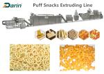 Stainless Steel Puffs Cheese Snacks Food Machine Puffed Chees corn puff making