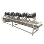 Hot Air Roller Belt Mesh Conveyor High Pressure Fans Air Dryer for Fruit and