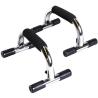 Buy cheap Wrist Gym Push Up Bar Iron H Shaped Silver Strong Chrome Steel from wholesalers