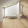 Buy cheap Yellow Brown Firebrick Floor Strips For Bedroom And Office 200x1200mm Wooden Porcelain Strips Antibacterial from wholesalers