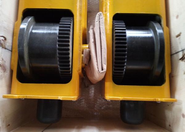 Buy cheap Hoist crane parts/Open Gear Single Girder Overhead Crane End Carriage from wholesalers