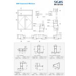 Electrophoresis Aluminum Frame Profiles For Windows Customized Color