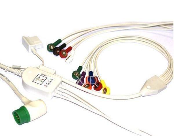 Buy cheap Physio Control EKG Machine Cable 3/5 Lead 10kΩ Resistance Durable from wholesalers