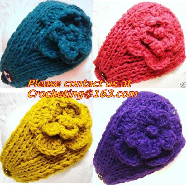 Buy cheap Women knitted Warm Crochet Headbands Knitted Headbands Headwraps For Women Ladies accessor from wholesalers