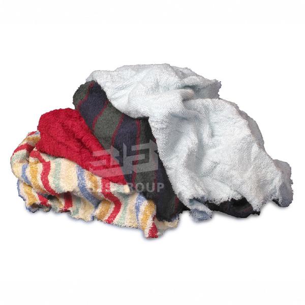 Buy cheap 0-400kg package Super Absorption Industrial used Cutting second htowel rags 10kg 25kg color terry rags from wholesalers
