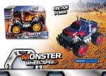 Friction Powered Push And Go Toy Pickup Truck Big Wheel Multi Colored 24 CM