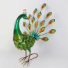 Buy cheap Iron Peacock Multicolor Weatherproof Animal Garden Figurines for Your Outdoor Wonderland from wholesalers