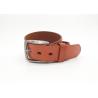 Buy cheap Fashional Real Leather Studded Belt , Brown / Orange Metal Studded Belt from wholesalers