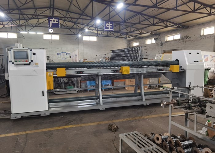 220m/S Pvc Coated 3.0mm 3kw Hexagonal Wire Mesh Machine
