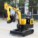 Buy cheap Excavator Machine electric Hydraulic Small Micro Crawler Bagger Digger Mini Excavators from wholesalers