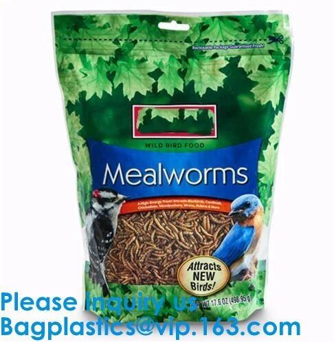 Biodegradable Zipper Water Plastic Drink Pouch Bags Smell Proof Food Packaging