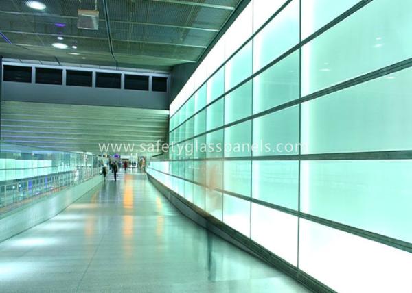 Buy cheap Building Skylight Clear Laminated Safety Glass 3mm to 19mm , Tinted Tempered Glass Walls from wholesalers