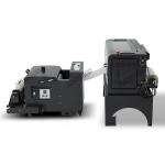 Double XP600 Print Heads 17inch 7color Pigment Ink Printing Machine with Shaker