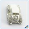 Buy cheap Lovely Crystal Car Shape Trinket Box Home decoration Enamel Trinket Box SCJ329 from wholesalers