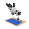 Buy cheap Metal Big Base Phone Repair Soldering Station Microscope Trinocular from wholesalers