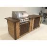Buy cheap Factory price kitchen bbq insert 4 burners gas bbq grill with heat monitoring from wholesalers
