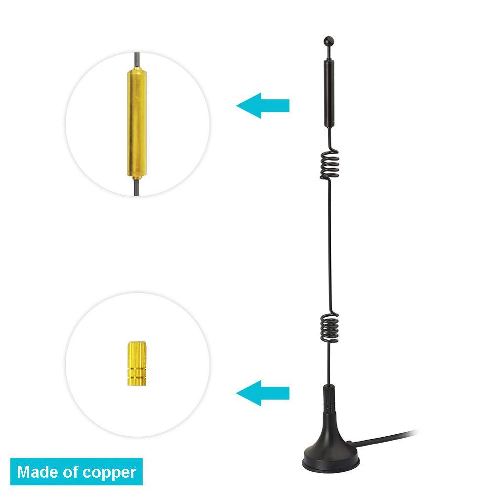 Multiband Antenna 433mhz Car Monitoring Magnetic Digital Antenna with Sucker V.S.W.R 1.5