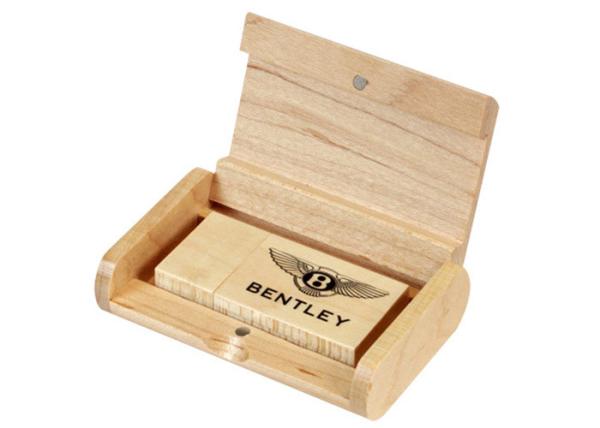 Buy cheap Customzed Logo Samll Wood Gift Boxes For 8G 16G Wood USB Flash Drive from wholesalers