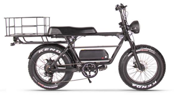 Buy cheap Fast Long Range Electric Bike Road 20" Cargo Double Batteries 500w 9.6Ah 40kmh from wholesalers