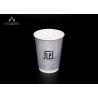 Buy cheap Customized Printed Latte Paper Cup , Takeaway Hot Drink Cups Heat Resistant from wholesalers