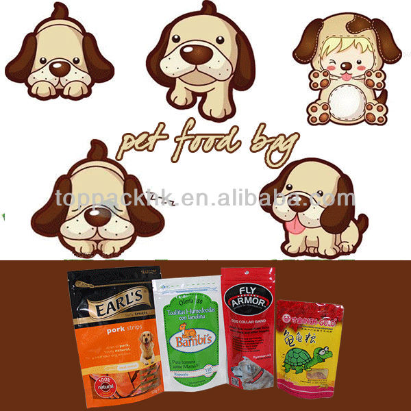 Laminated Kraft Paper Sausage Packaging Bags Heat Sealed Customized