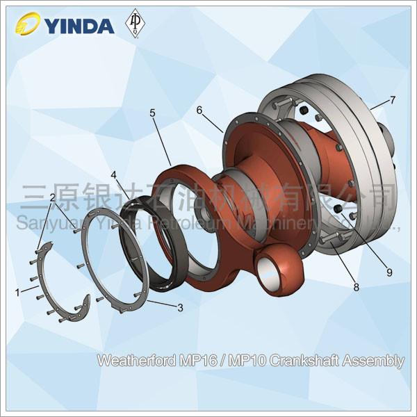 Buy cheap Mud Pump Components Crankshaft Assembly 0908426 908382 Weatherford MP16/ MP10 from wholesalers