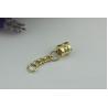 Buy cheap Latest bell design light gold tassel cord end metal head caps for handbag from wholesalers