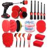 Buy cheap PP Microfiber 24PCS Car Detailing Brush Set 17 Inch from wholesalers