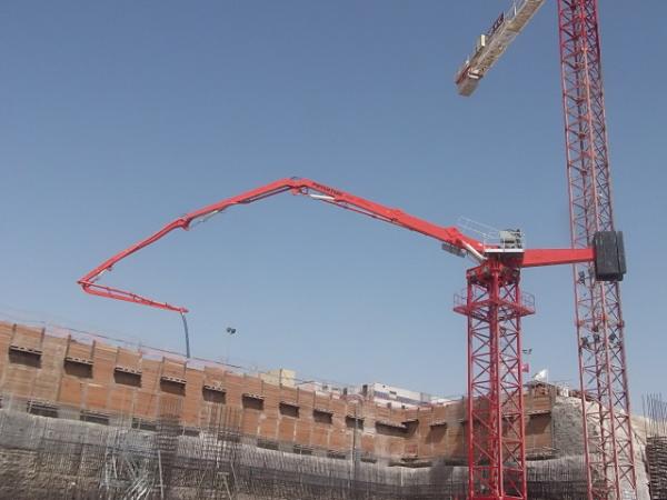 Buy cheap 32m Concrete Pump Placing Boom , Concrete Placing Equipment Customized Height from wholesalers