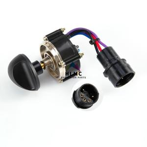 China CA1636710 163-6710 1636710 Round Plug Throttle Rotary Switch Knob Fuel Dial Potentiometer  E312 E320 E320V2 on sale