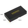 Buy cheap Keychain Gift Box with Lid Custom Logo Black Paper Cardboard Packaging Free Design from wholesalers