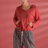 Buy cheap Zipper long sleeve lady cool sports t-shirt fitness running yoga coat from wholesalers