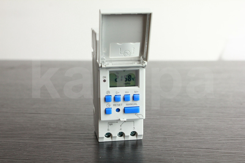 AC 220V Digital LCD Power Timer Programmable Time Switch Relay 16A