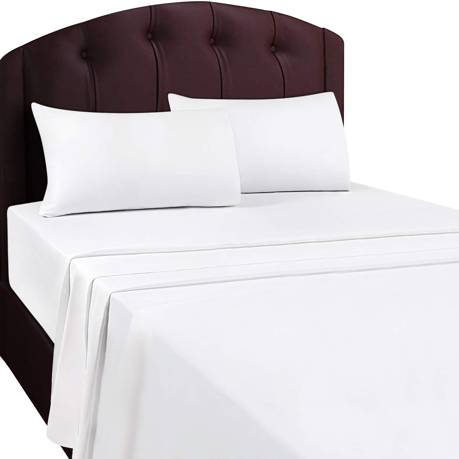 500 Thread Count Hotel Bed Sheet Bedding Set Drape Egyptian Comforter Sets Bedding Luxury