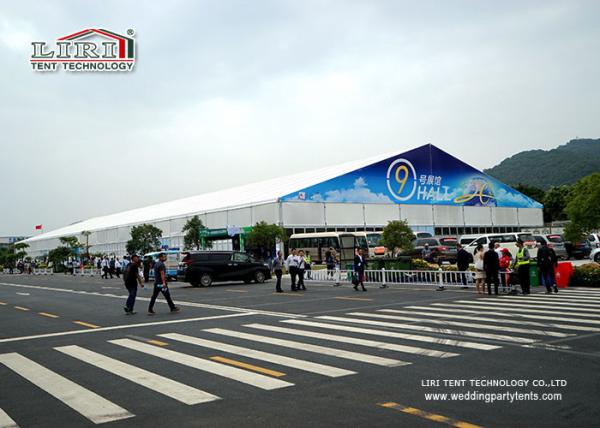 Buy cheap 50m Width White PVC Big Exhibition Thermo Roof Outdoor Large Tents for Fashion Show from wholesalers