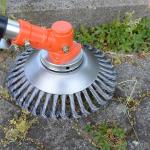 Buy cheap Professional Knotted 200mm sweeper Weed brush for grass trimmer from wholesalers